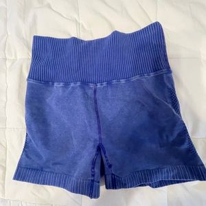 NWT Impressions boutique biker shorts with cutout sides.